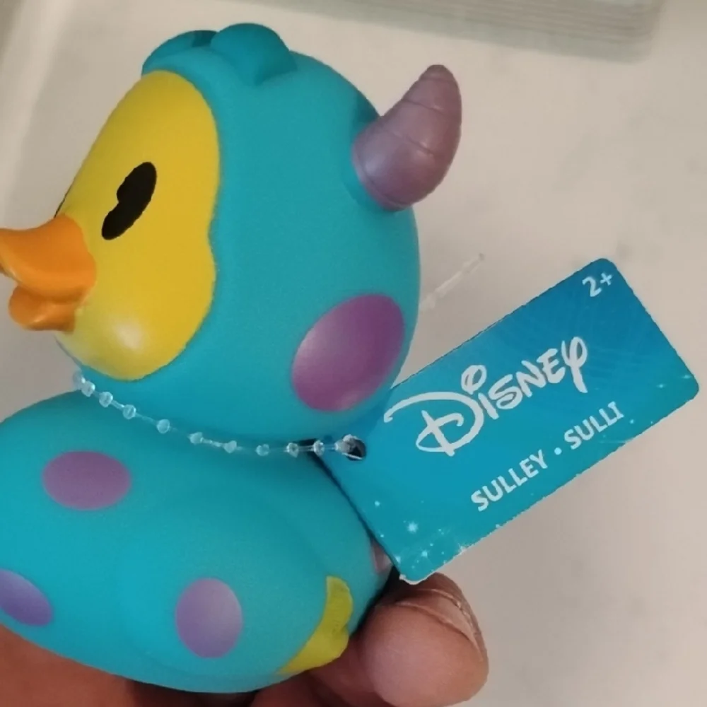 Disney Blue and Purple Sulley-Inspired Duck